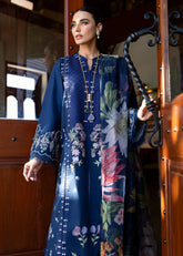 3-PC Unstitched Embroidered Lawn Bloom By Saira Shakira | HANGING GARDENS 2-B